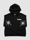 Polaris Zip Hoodie - Black